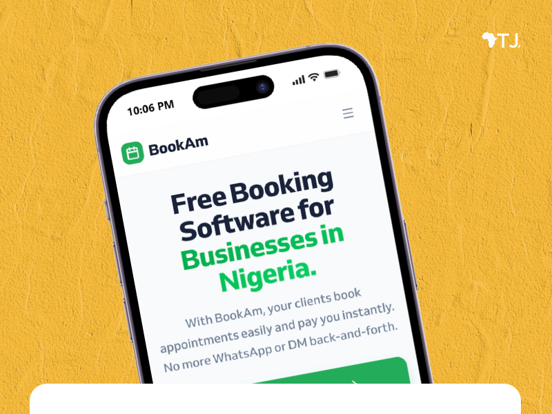 BookAm wants to become the default appointment software for service businesses in Nigeria